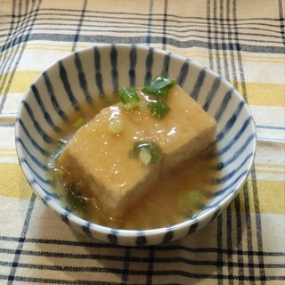 ほっこり厚揚げのおろし煮